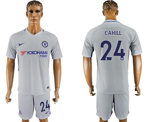 Chelsea #24 Cahill Sec Away Soccer Club Jersey - Click Image to Close